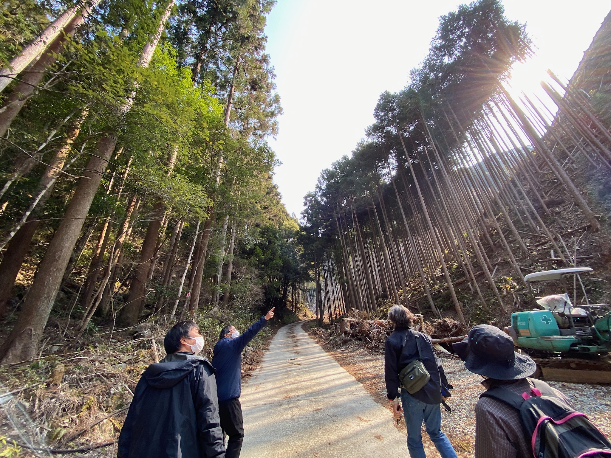 紀州の山見学ツアー